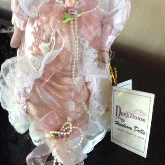 NWT porcelain doll by Duck House Heirloom Dolls - Picture 3 of 4