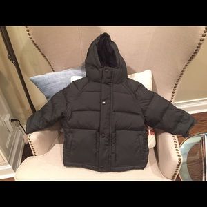 JCrew brand new boys down gray coat