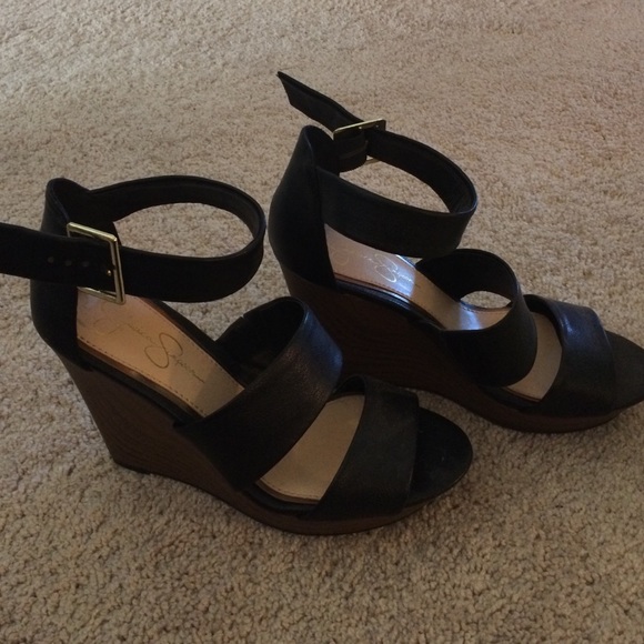 Jessica Simpson wedges