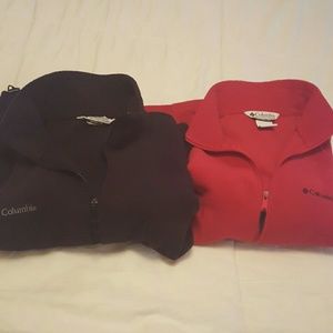 Set 2 Columbia Sweaters