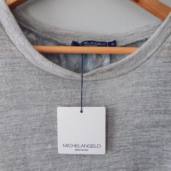 SOLD Michelangelo Cutout Back Tee - Picture 3 of 4