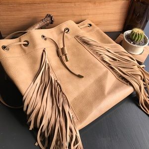 Steve Madden Teagan Backpack in Natural