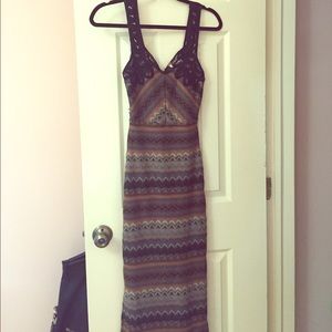 Gorgeous knitted free people maxi dress