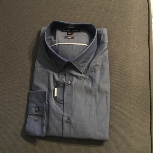 Michael kors slim fit dress shirt