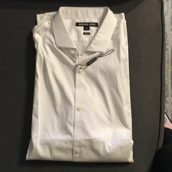 Michael kors white dress shirt