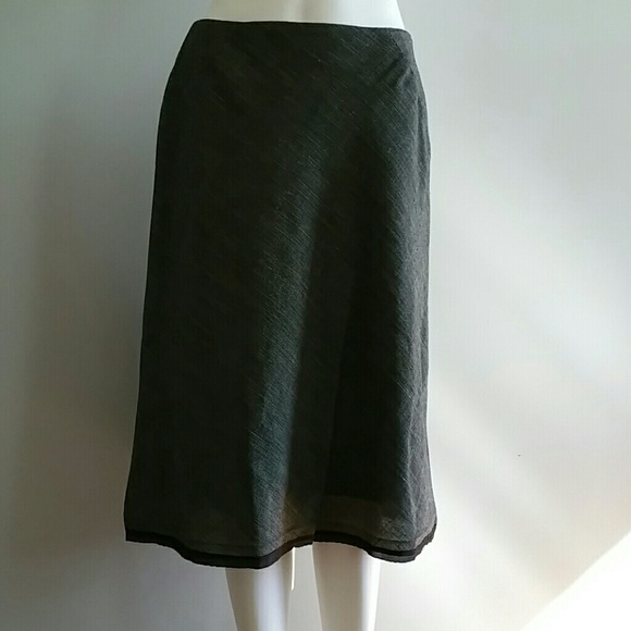 Midi Tweed Print Skirt - Picture 1 of 4