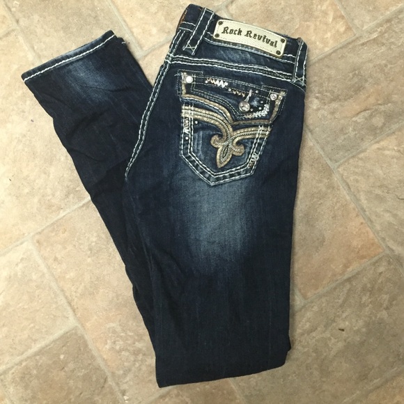 Rock Revival straight Jeans size 25