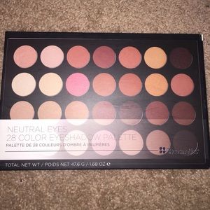 BH neutral 28 shadow palette