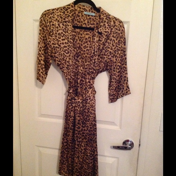 Marciano Leopard Silk Dress💕