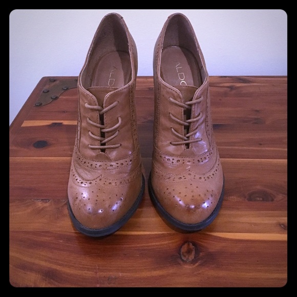 Oxford style heels
