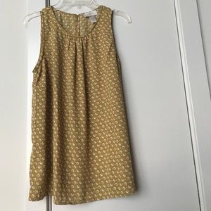 LOFT sleeveless blouse