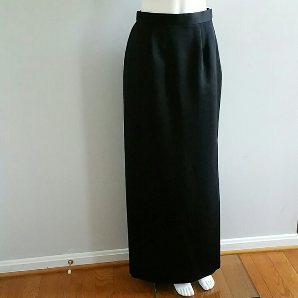 Like NEW Oleg Cassini Evening Maxi Skirt - Picture 2 of 3