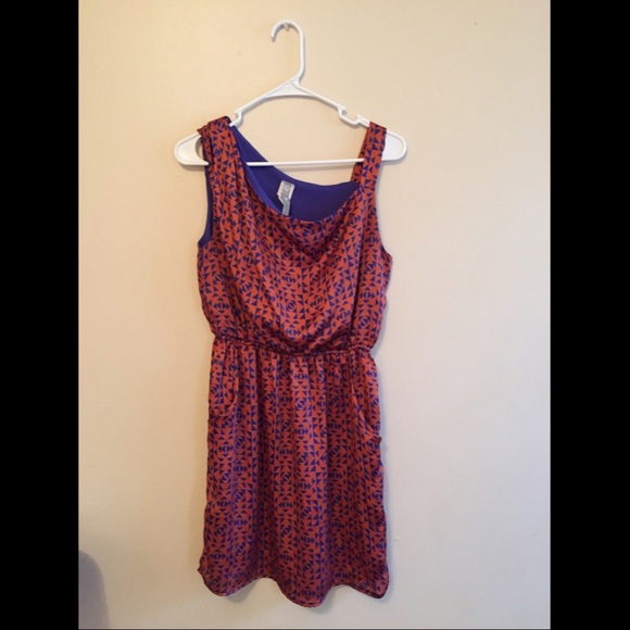 💙Royal Blue & Orange Dress!🔶