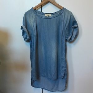 Anthropologie Chambray top