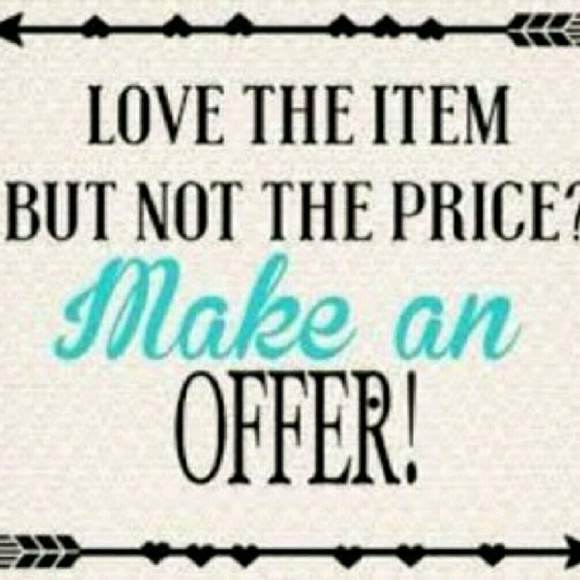 VERY open to reasonable offers and negotiation.