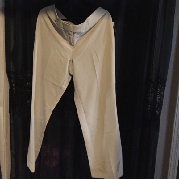 Beige size 14 dress pants