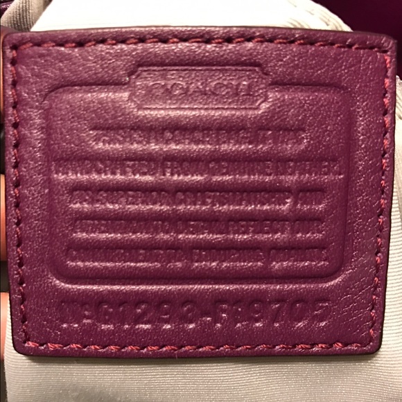 Coach Soho Bag in Plumb - Picture 3 of 3