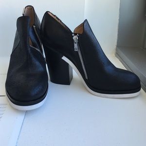 Calvin Klein Leather Booties