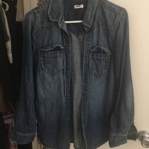 J Crew denim shirt sz small