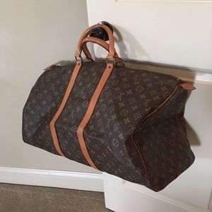 Louis Vuitton large weekender tote