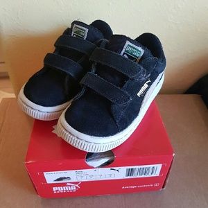 Puma toddler boys suede shoes
