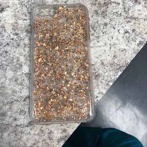 Case mate gold glitter case 6/6s plus