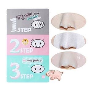 Pig-nose clear black head