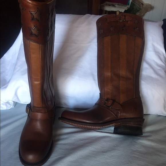 Frye 150th Anniversary America Engineer Boot - Picture 3 of 6