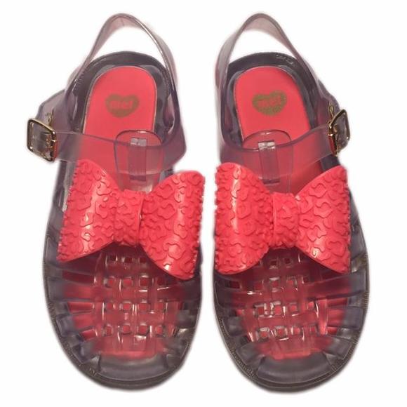 Mini Melissa Jelly Bow Shoes