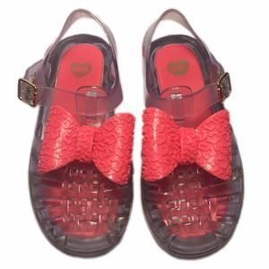 Mini Melissa Jelly Bow Shoes