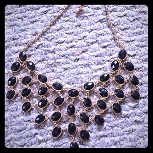 Black and gold necklace
