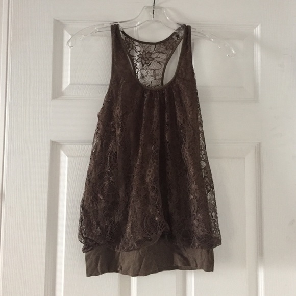 Express Lace tank top