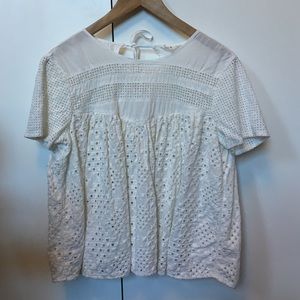 Lou & Grey Eyelet top