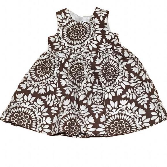 ⭐️ Brown Floral Dress