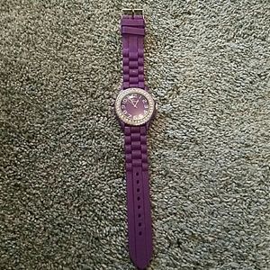 Purple watch rubber band