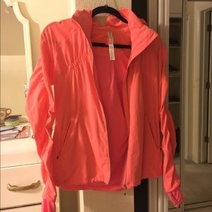 Lululemon Orange Rush Hour Jacket