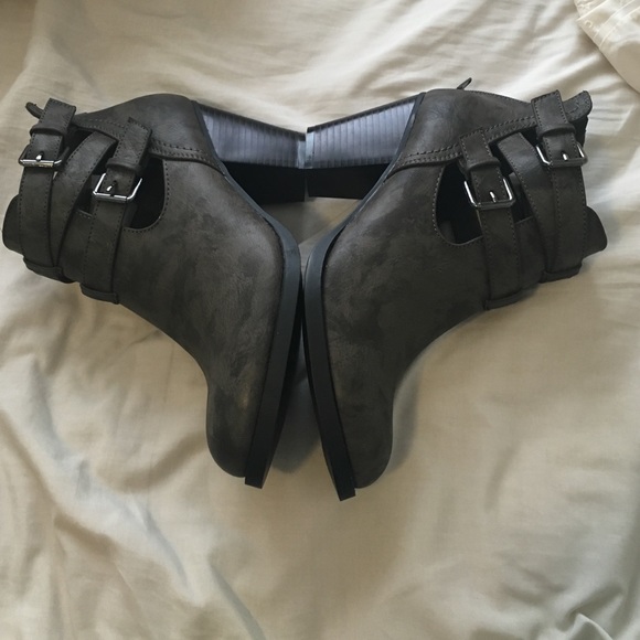 Grey Booties FINAL PRICE DROP