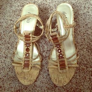 Kitten heal sandals by Rialto