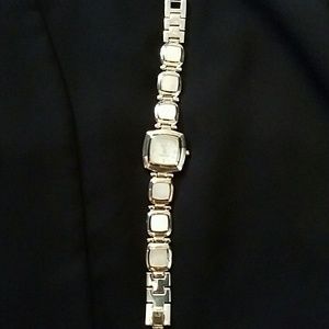 STERLING SILVER ECCLISSI WHITE MOTHER OF PEARL