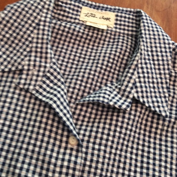 Gingham button down