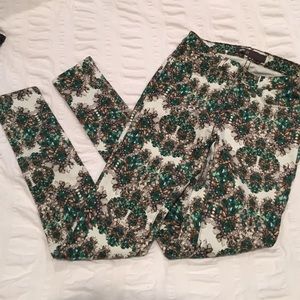 Printed Levi's skinny jeans