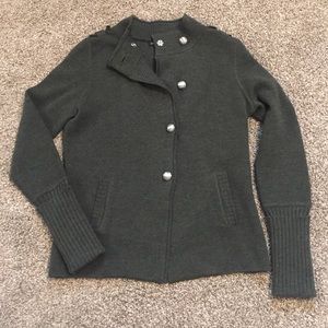 Green wool Banana Republic sweater