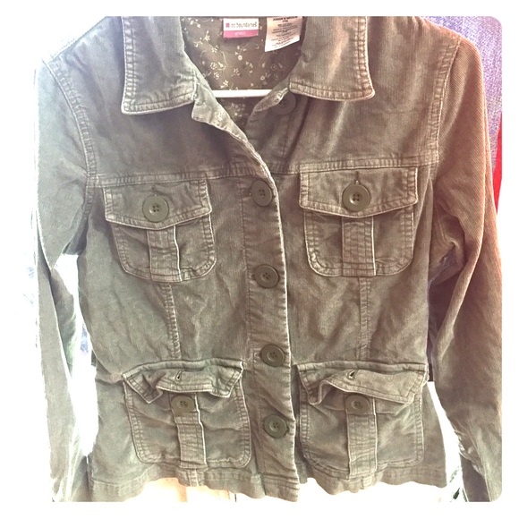 Green corduroy jacket - Picture 1 of 1