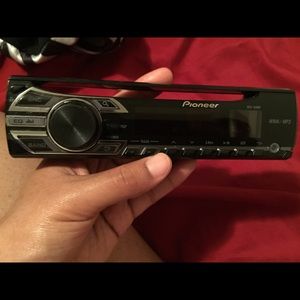 Removable car stereo face