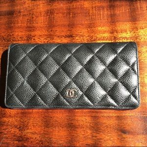 Chanel Caviar Calfskin Quilted Wallet