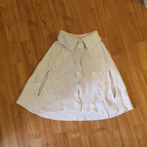 Gap sweater cape