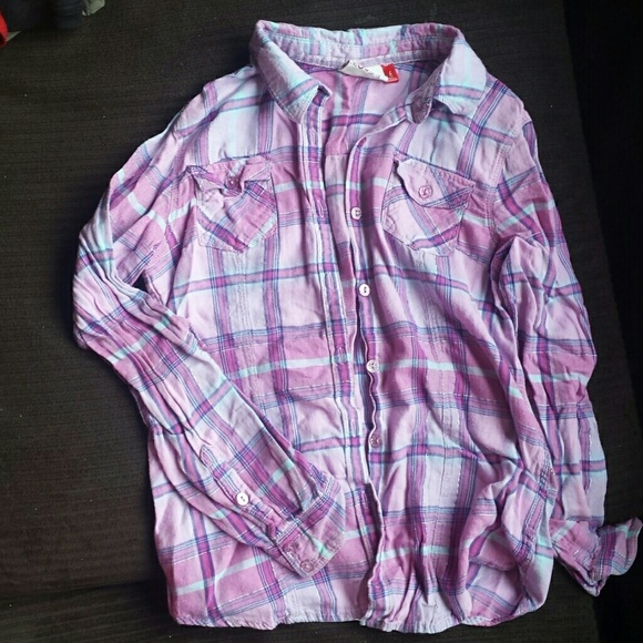 Long Sleeve Kids Flannel