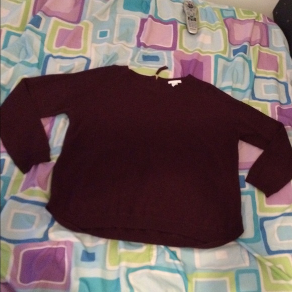Burgundy H&M Sweater