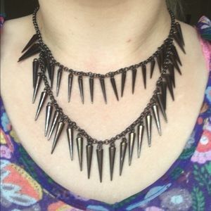 Punk, goth necklace