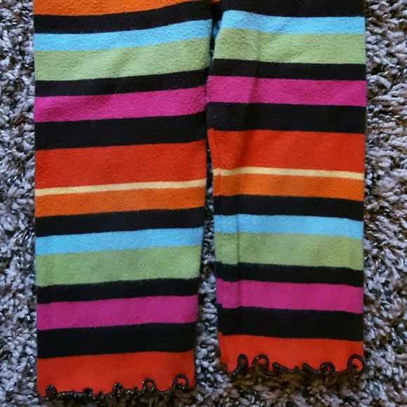 Gymboree Brown Corduroy Monkey Dress, Leggings - Picture 4 of 4